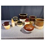 2-Toned Stoneware Crock Collection