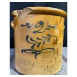 2 Gallon Stoneware Crock