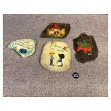 Hand Painted on Slate/Rock