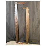 2 2-Man Logging Saws