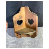 Hanging Wooden Corner Shelf