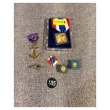 Various Vintage Medals & Pins