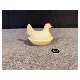 Indiana Glass Hen on Nest