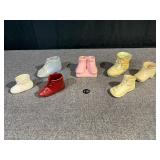 Ceramic Baby Shoes