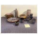 Collection of Hand Made Vintage Studio Pottery