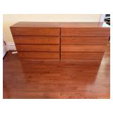 2 Danish Modern Teak Chest of Drawers