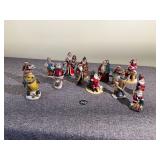 Collection of Christmas Figurines
