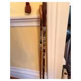 2 German Wanderstocke, Walking Sticks