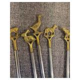8 Prass Animal Top Skewers