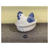 Thun Italian Ceramic Hen on Nest