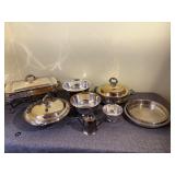 Collection of Silver-Plated Tableware