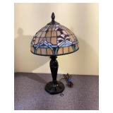 Tiffany Style Leaded Stained Glass Lamp