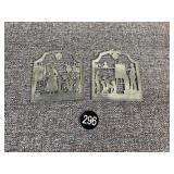 Wilhelm Schweizer Pewter, Pair