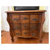 19th C French 3 Drawer Chest