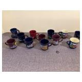 German Ceramic Christmas Mugs