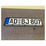 German License Plate