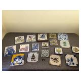 Antique & Vintage Dutch Delftware Ceramic Tiles