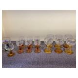 Collection of German Romer Style Wine Glasses