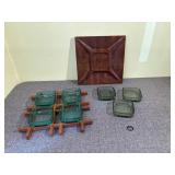Danish Modern Teak Tableware, Jens Quistgaard Attr