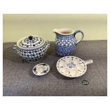 4 Piece Boleslawiec Polish Pottery