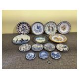 Set of 14 Plates, Polish Potter, Collector, More