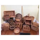 Collection of Wicker Baskets