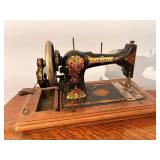 Jones Family St. Pancras Hand CrankSewing Machine