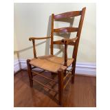Provencal Fruitwood Ladder-Back Armchair