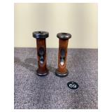 Wooden Hourglass Bobbins