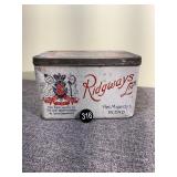 English Ridgeways Ltd. Tea Tin