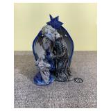 Holy Family Ceramic Nativity, Signed