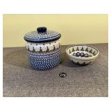Polish Pottery w Christmas Design