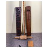 Vintage Dutch Wood Cookie Molds & More