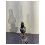 19th C French Oil Lamp