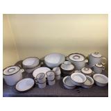 33 Pc Dansk Niels Refsgaard Brown Mist Dinnerware