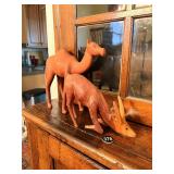 Hand Carved Wooden Animals