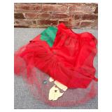 2 Vintage Christmas Aprons