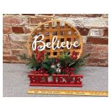 Believe Christmas Signs