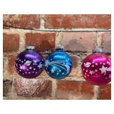 Celestial Shiny Brite Mercury Glass Ornaments