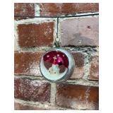 1950s Diorama  Mercury Glass Ornament