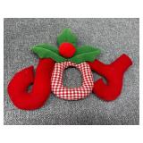 Vintage Fabric JOY Wall Hanging