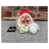 Vintage Rubber Face Santa Head