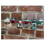 Double Dimple Reflector Mercury Glass Ornaments