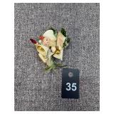 Mid-Century Christmas Corsage