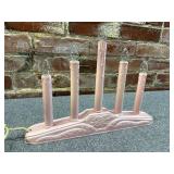 Pink Electric 5-Light Candolier