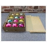 Set of 12 Double-Glo Mercury Glass Ornaments