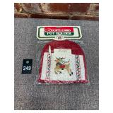 New Old Stock Christmas Pot Holder Recipe
