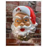 Poloron Molded Styrofoam Santa Claus Face