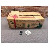 US Silver Tree Co Aluminum Xmas Tree