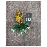 Santa Clause Figure Ornament Plant Pick